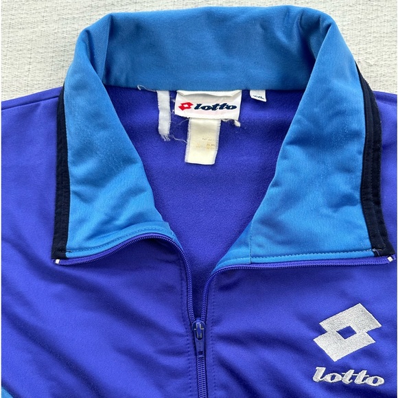 Vintage 90s Lotto Track Jacket size xxl - Picture 3 of 5